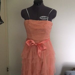 Peachy dress